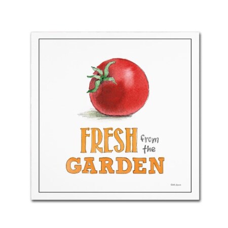 Trademark Fine Art Beth Grove 'Fresh From the Garden V No Border Sq' Canvas Art, 18x18 WAP01214-C1818GG